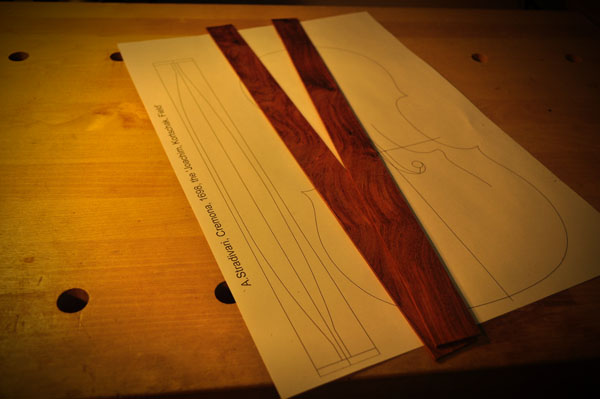 縦アーチのテンプレートを準備