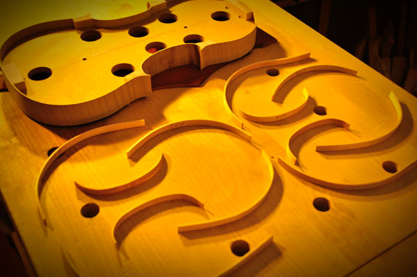 それぞれのパーツが揃いました