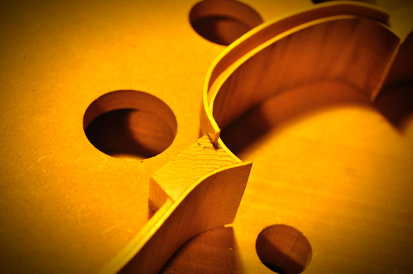 ミドル・バウツのライニング: 調節前