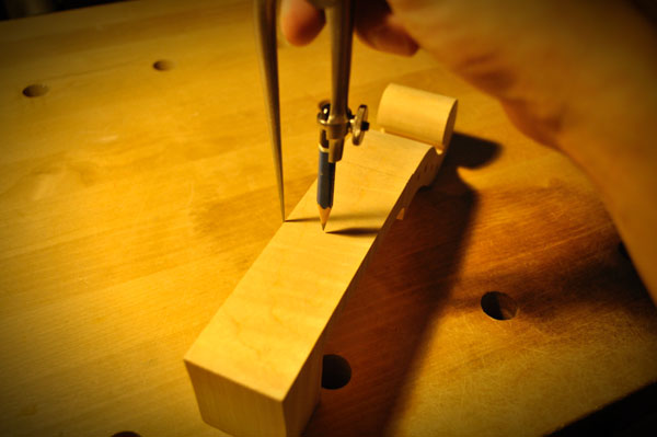 ディヴァイダーでの罫書き