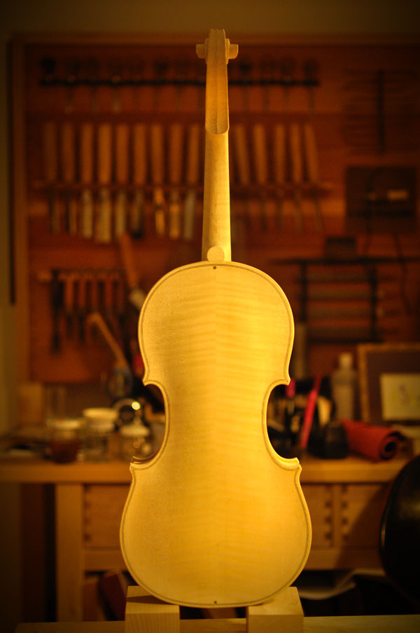 ロング・パターンの裏板側