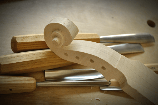 粗彫りを終えたところ